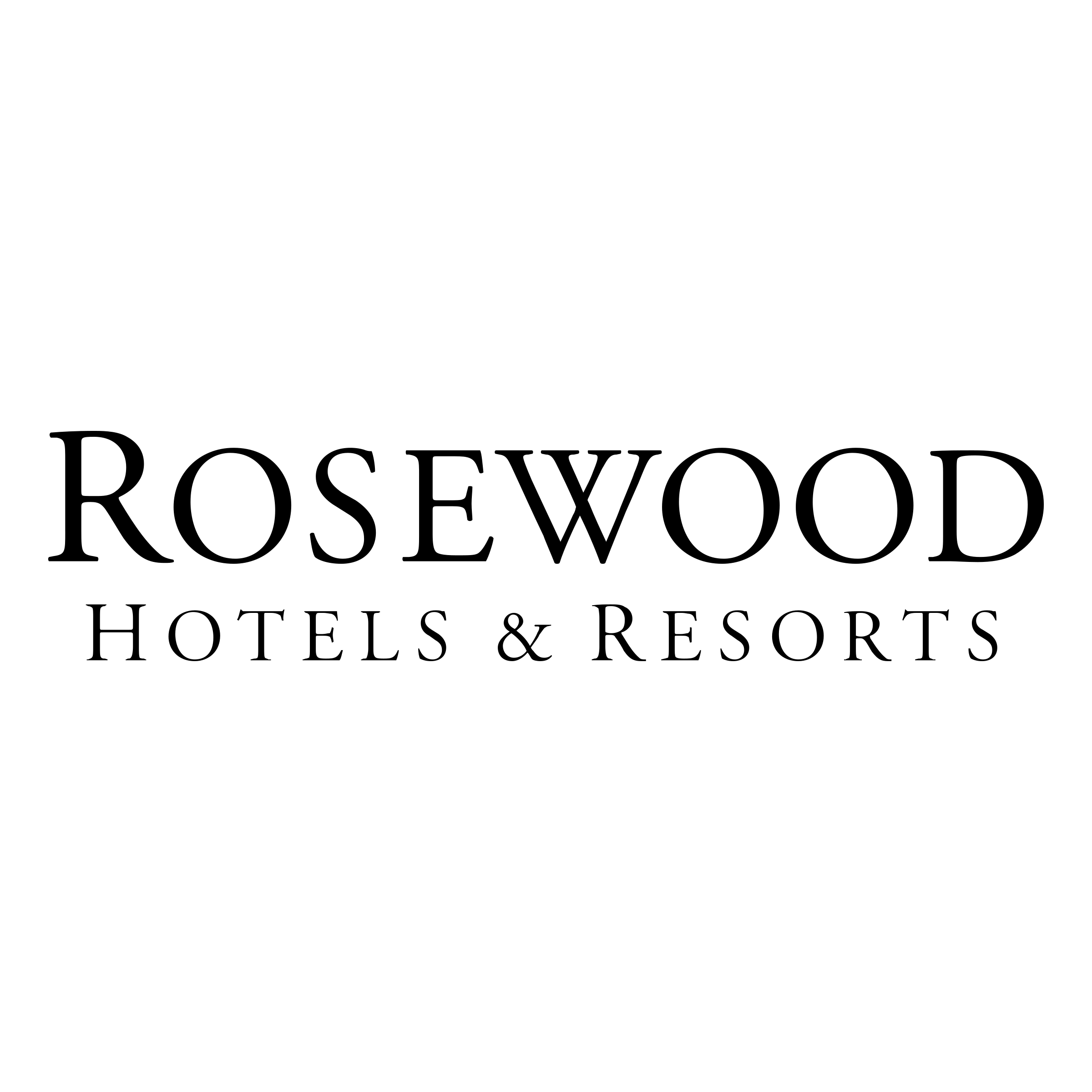 Rosewood Hotel Resorts Logo Png Transparent