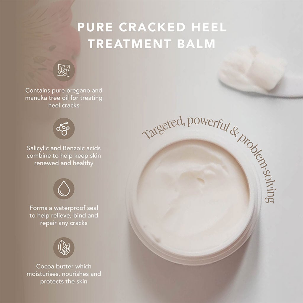 PURE Cracked Heel Balm Pot 140 Info
